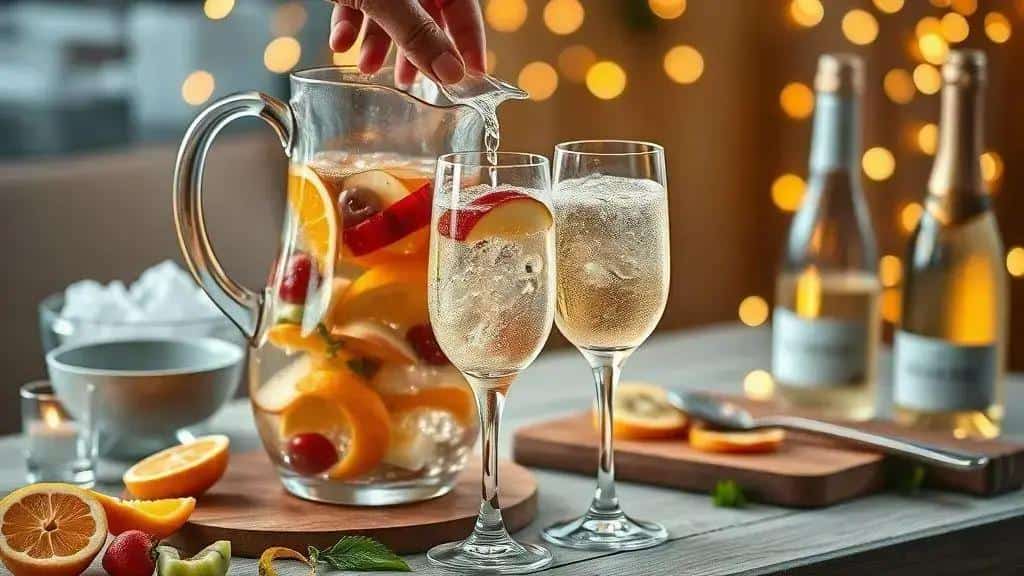 Como montar e servir o clericot na ceia de réveillon