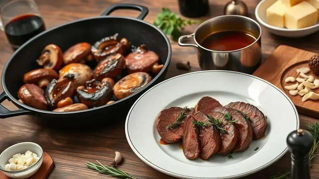 Como preparar filé mignon ao molho madeira para festas Como preparar filé mignon ao molho madeira para festas