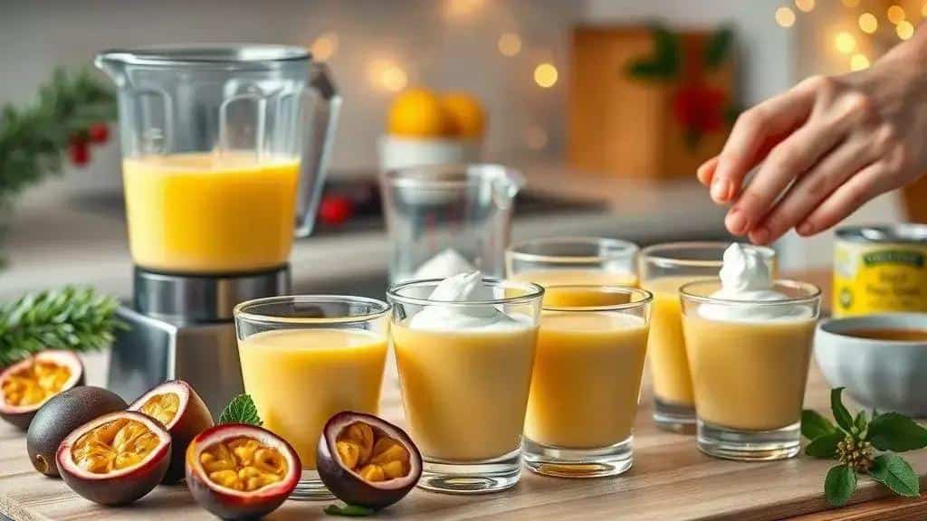 Como preparar mousse de maracujá com azedinho passo a passo