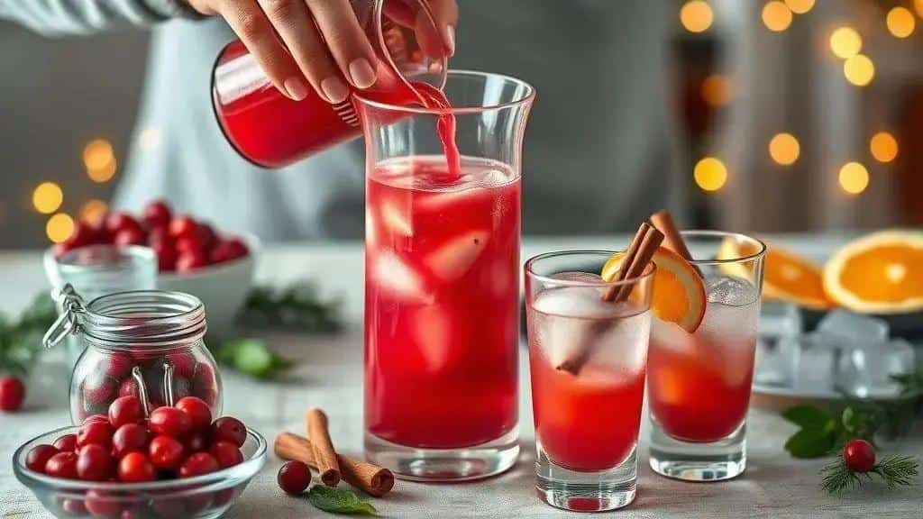 Como preparar o coquetel de Natal sem álcool para crianças
