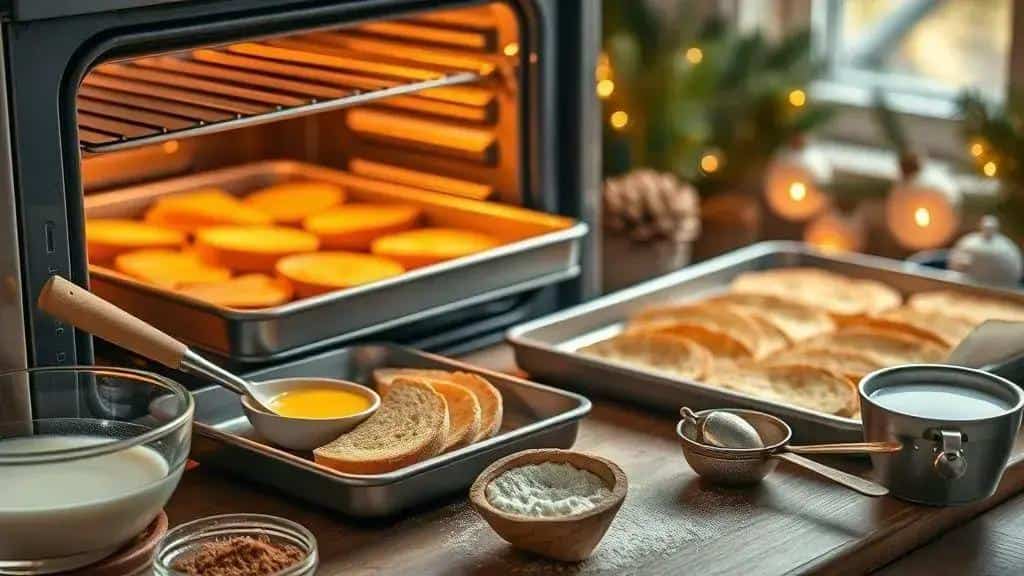 Como preparar rabanada de Natal assada no forno Como preparar rabanada de Natal assada no forno
