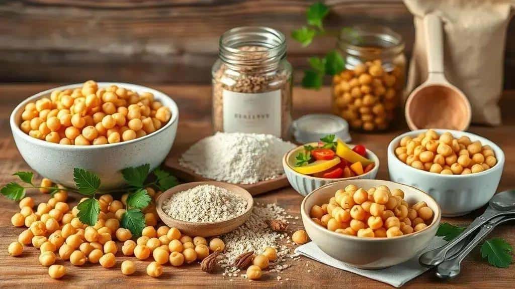 Curiosidades e benefícios do grão-de-bico na alimentação Curiosidades e benefícios do grão-de-bico na alimentação