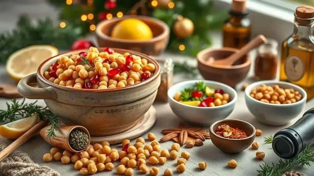Curiosidades e benefícios do grão-de-bico na ceia