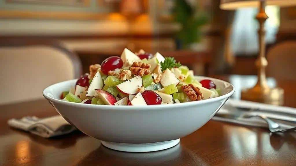 Curiosidades e origem da Salada Waldorf