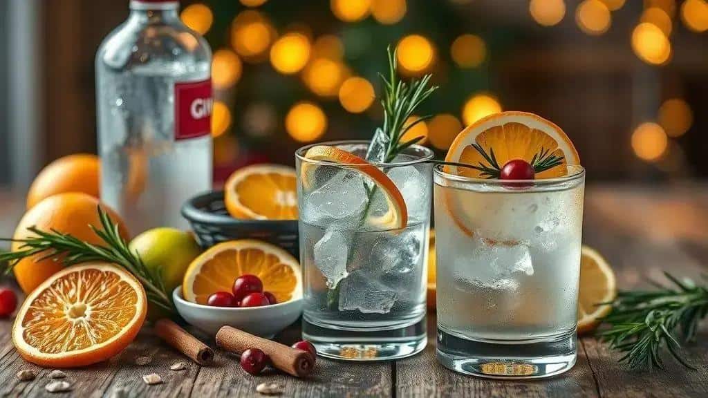 Curiosidades sobre o gin e frutas cítricas no Natal