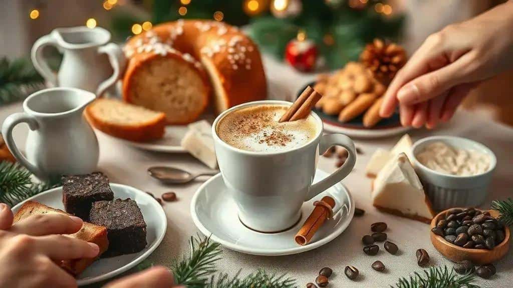 Dicas para servir e harmonizar o capuccino natalino