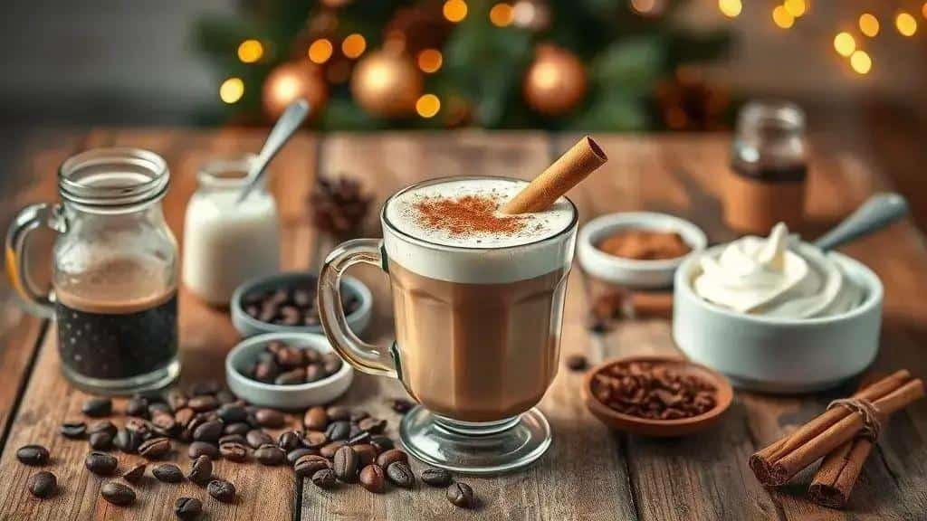 Ingredientes da receita Capuccino Cremoso para Ceia de Natal