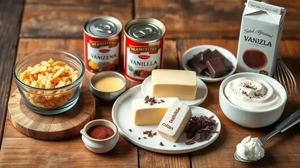 Ingredientes da receita Torta Holandesa