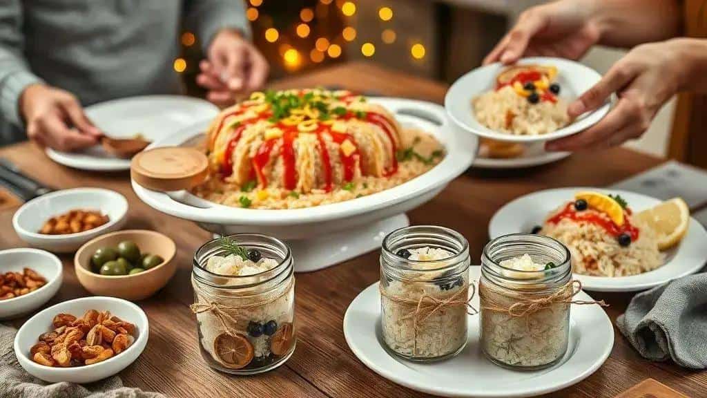 Sugestões de apresentação e lembrancinhas com arroz