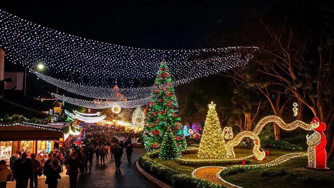 Principais atrações do roteiro de natal