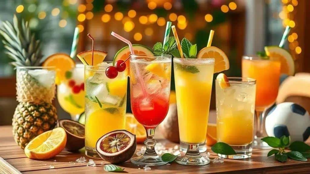 10 Drinks Tropicais para o Fim de Ano Brasileiro