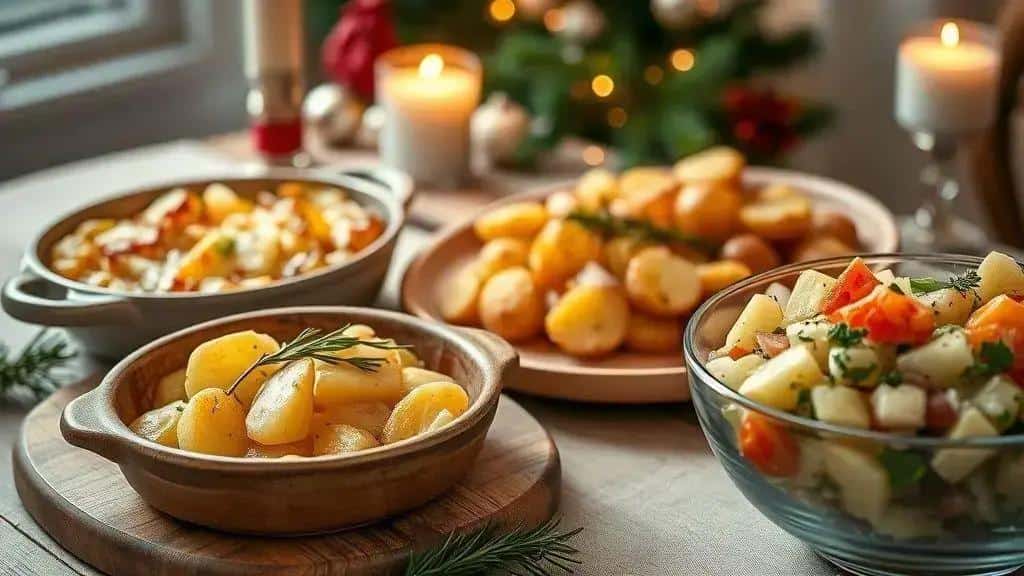 3 Tipos de Batatas para Servir na Ceia de Natal (Gratinada, Assada e Maionese)