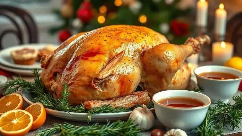 5 Receitas de Peru Assado Infalíveis para o Natal 2025