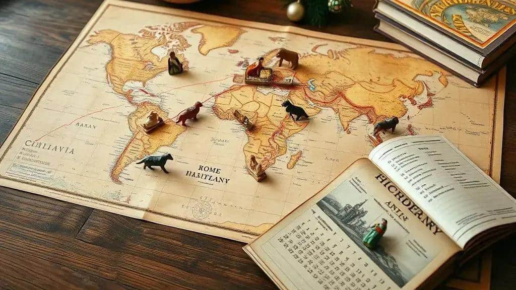 A difusão do Natal em 25 de dezembro pelo mundo