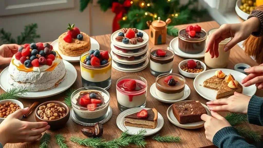 As 10 sobremesas veganas para o Natal (lista rápida e onde começar)