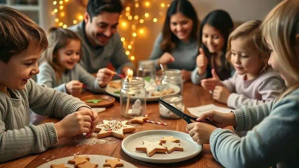 Atividades para envolver crianças e adoçar a noite