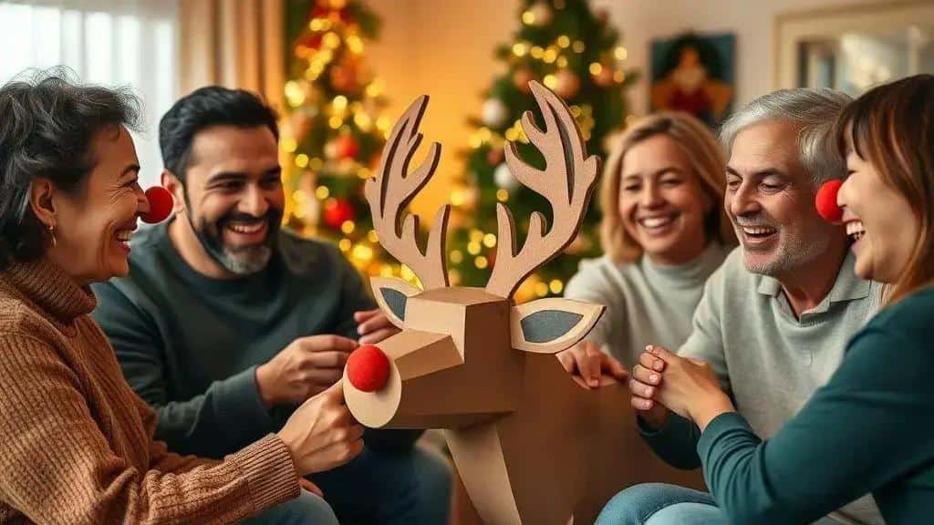 Brincadeira do Nariz da Rena: Diversão Garantida no Natal 2025