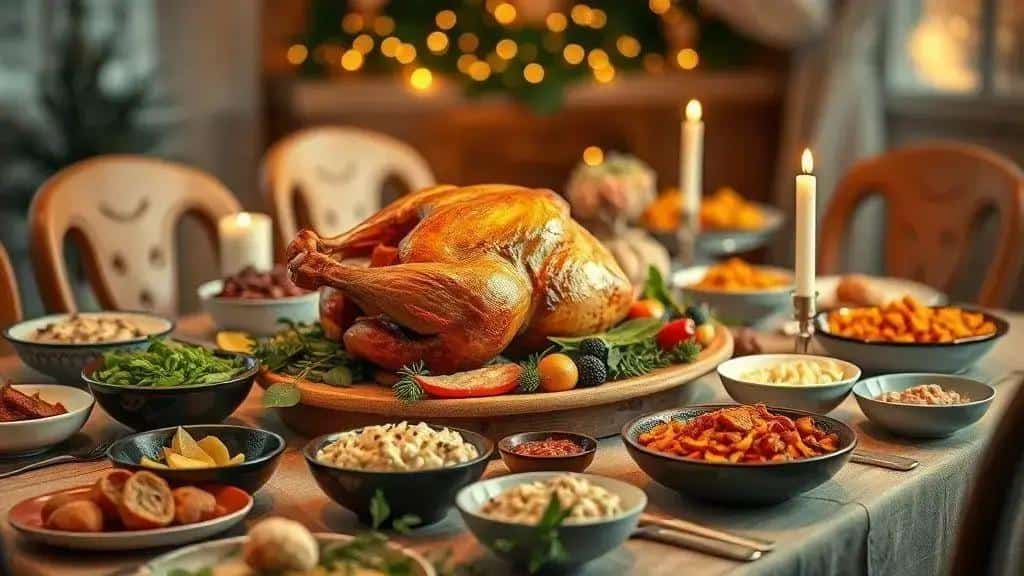 Ceia de Natal para 10 Pessoas: Guia Completo de Planejamento e Cardápio.