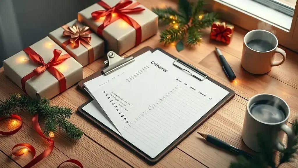 Checklist de Natal 2025: O Guia Definitivo para Planejar Outubro e Novembro.