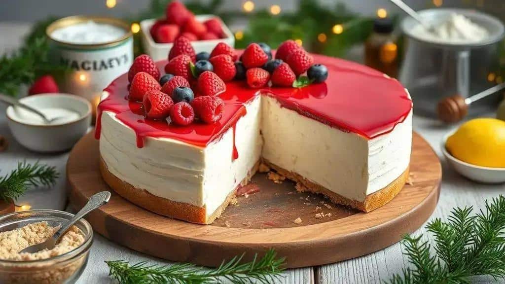 Cheesecake vegano de frutas vermelhas: ingredientes, como preparar e variações
