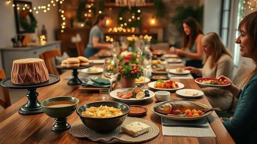 Como adaptar tradições italianas para sua ceia no Brasil