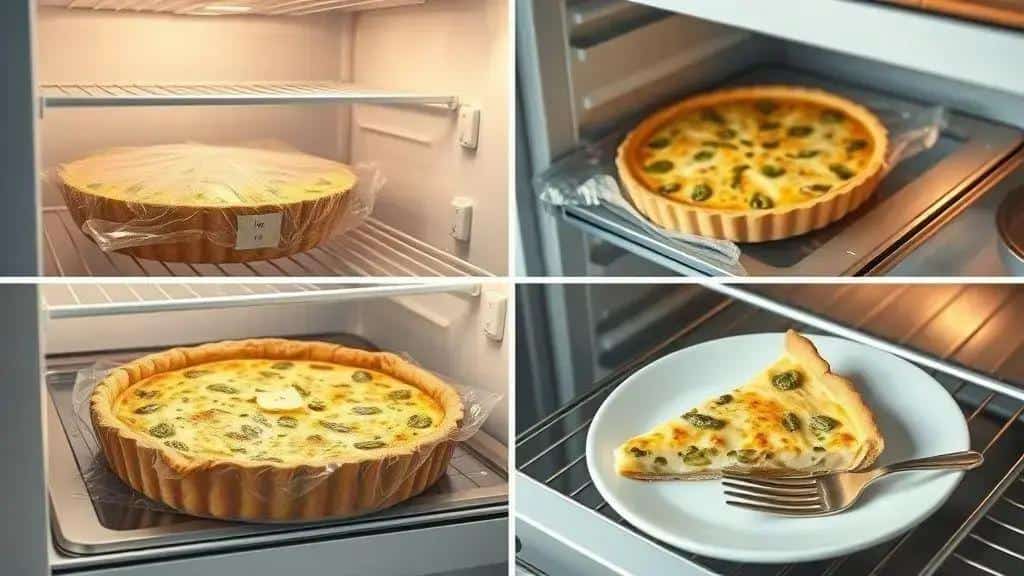Como conservar, congelar e reaquecer a quiche