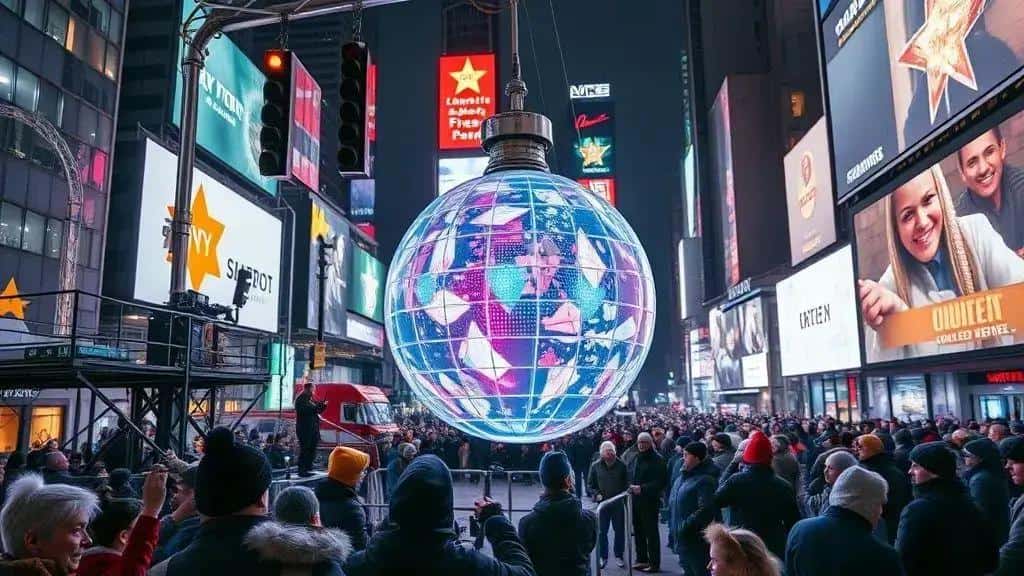 como funciona a famosa ball drop