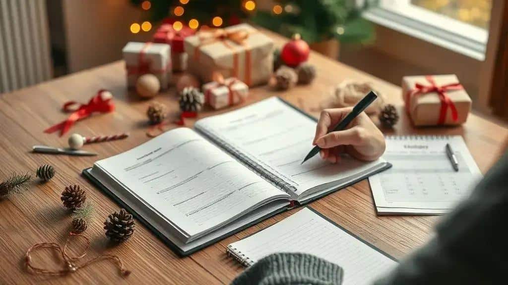 Como funciona o cronograma semanal natal e por que começar em outubro