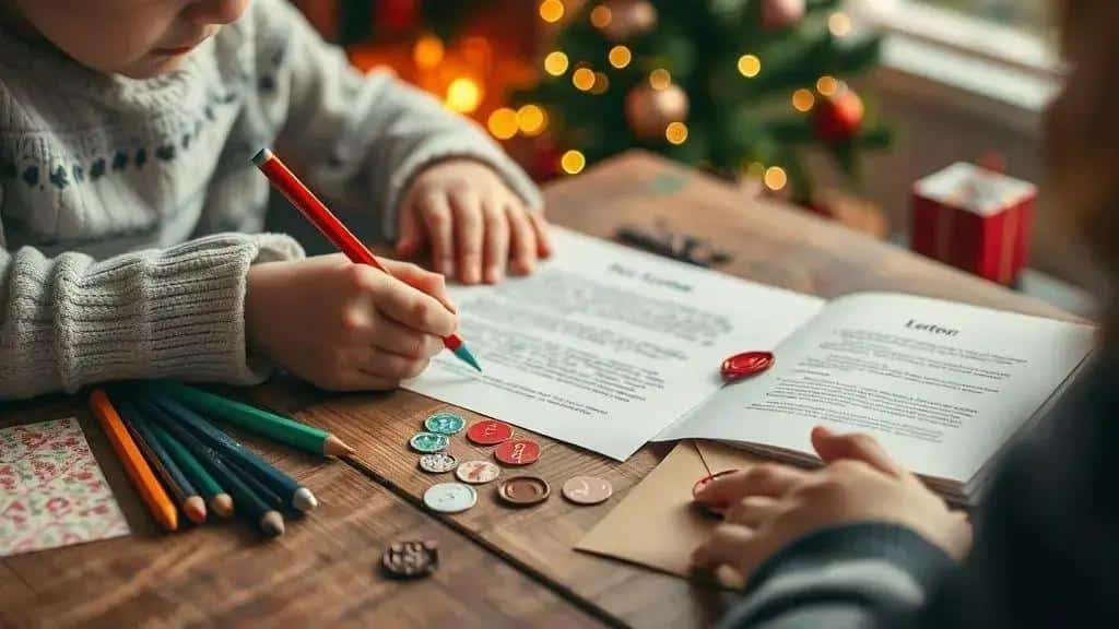 Como montar uma carta inesquecível para o Papai Noel