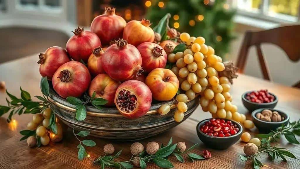 Como montar uma fruteira simbólica para o Ano Novo