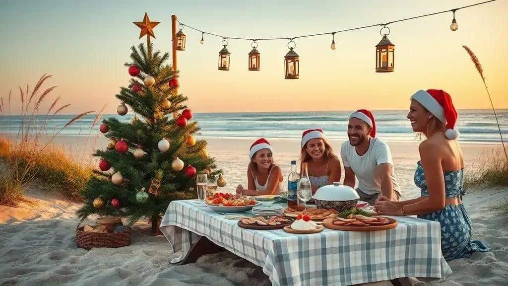 Como o Natal é Celebrado na Austrália: Um Natal de Verão na praia.