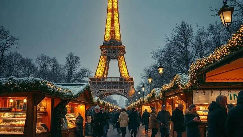 Como planejar sua viagem para o Natal em Paris 2025