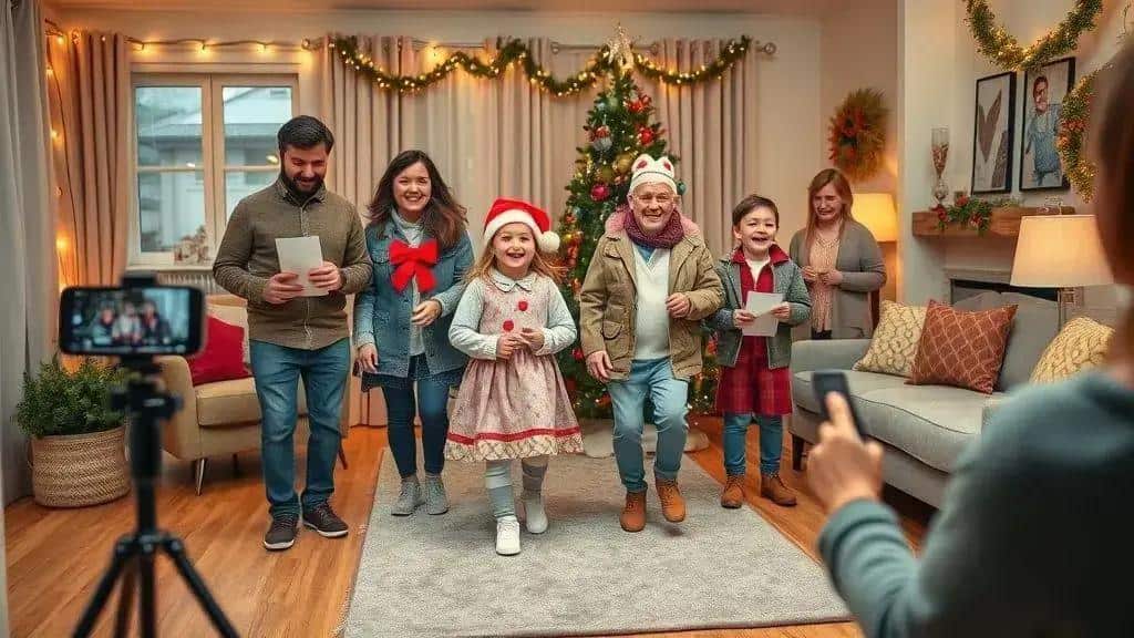 Como planejar um desfile natalino em família