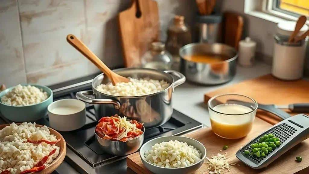 Como preparar o arroz cremoso com rapidez