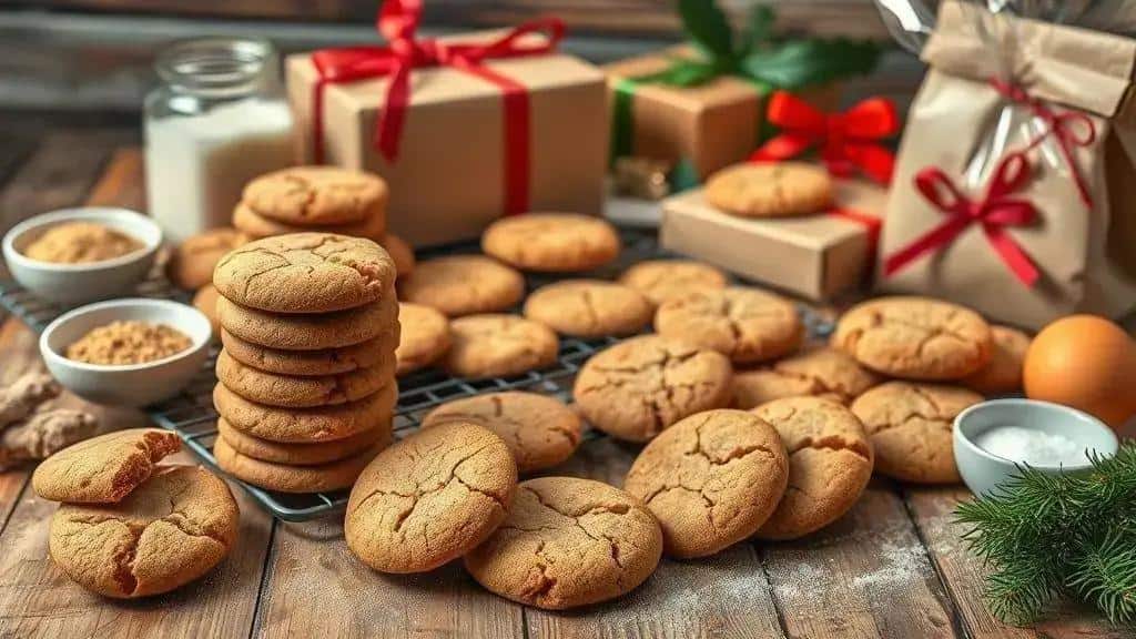 Cookies de gengibre rápidos — ingredientes, como preparar e variações