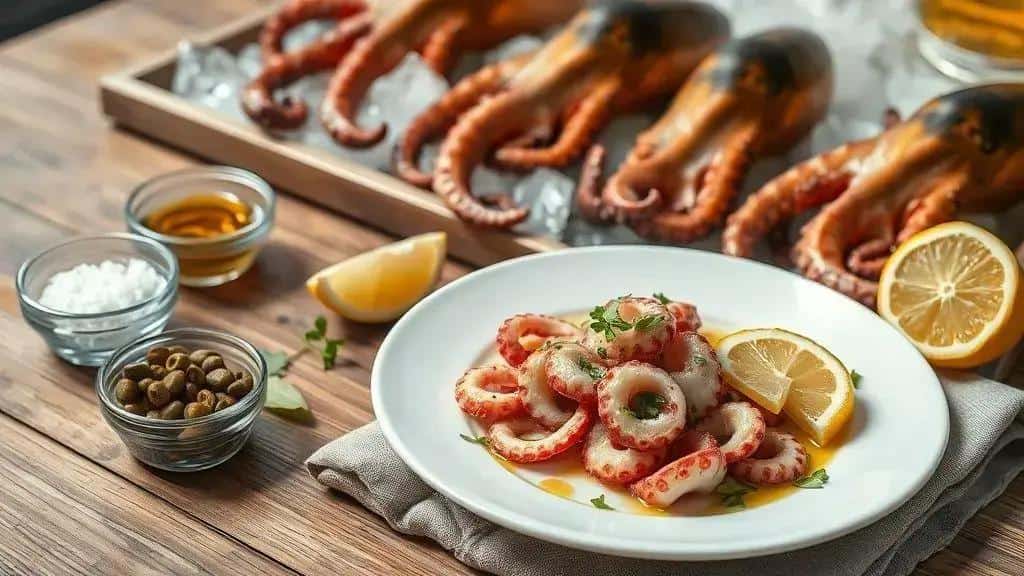 Curiosidades e benefícios do polvo na culinária