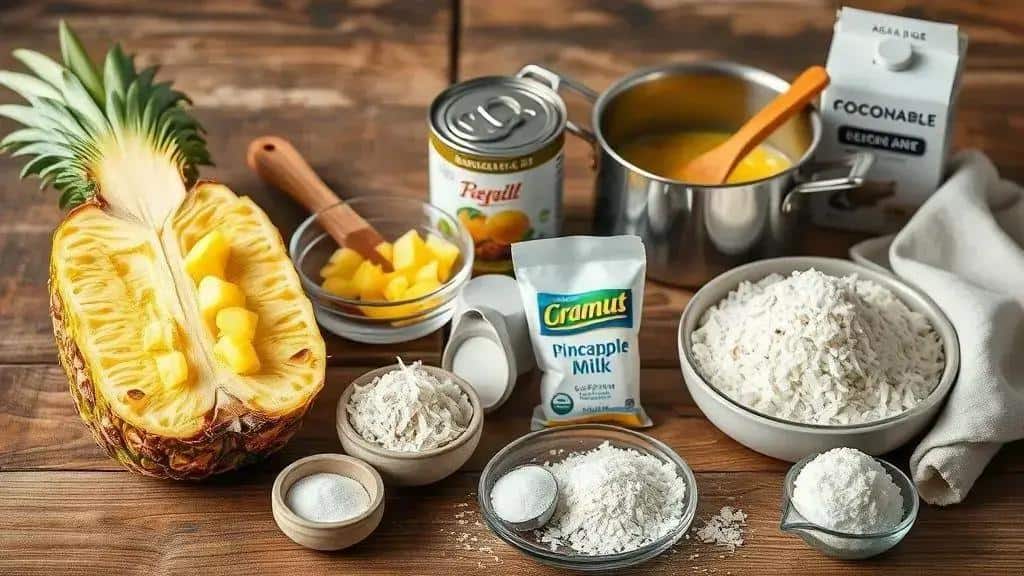 Curiosidades e substituições do abacaxi e do coco Curiosidades e substituições do abacaxi e do coco