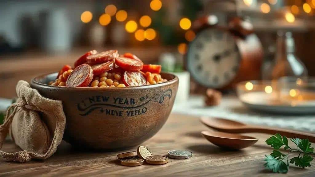Curiosidades sobre a lentilha e a tradição da virada