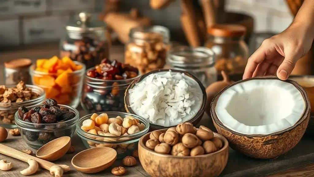 Dicas para escolher frutas secas, coco e castanhas