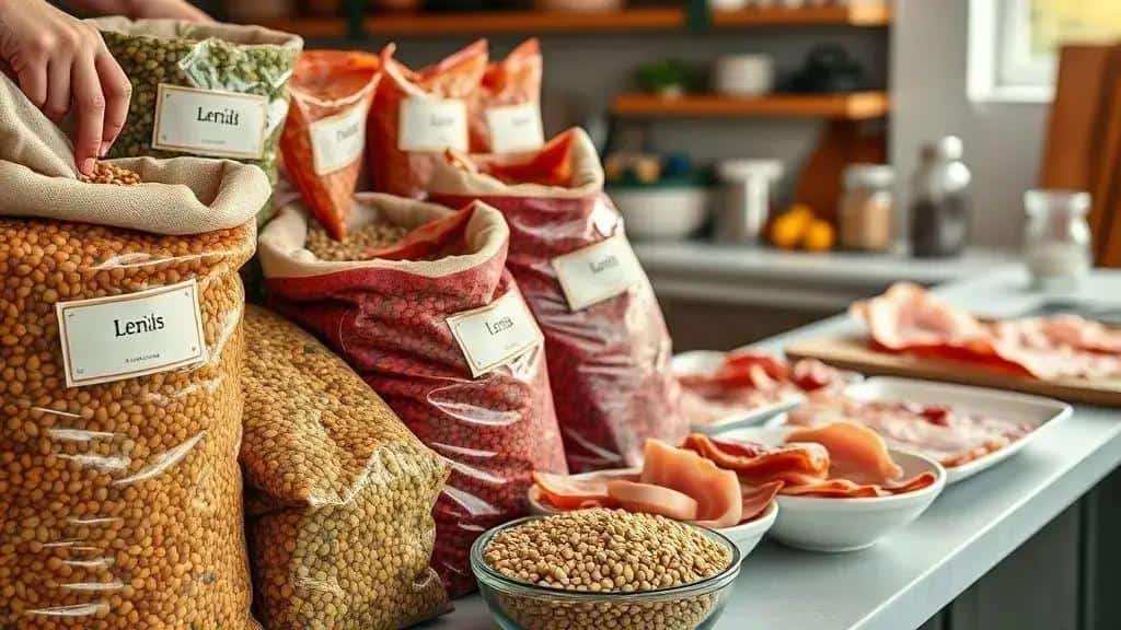 Dicas para escolher lentilhas e bacon