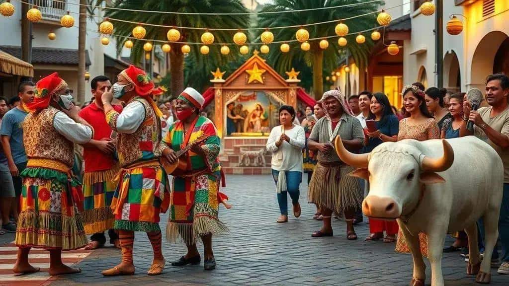 Festas populares e folguedos: reisado, maracatu e bumba meu boi Festas populares e folguedos: reisado, maracatu e bumba meu boi