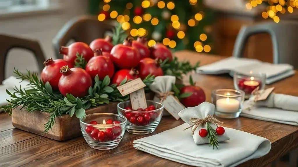 Ideias de decoração e lembrancinhas com romã