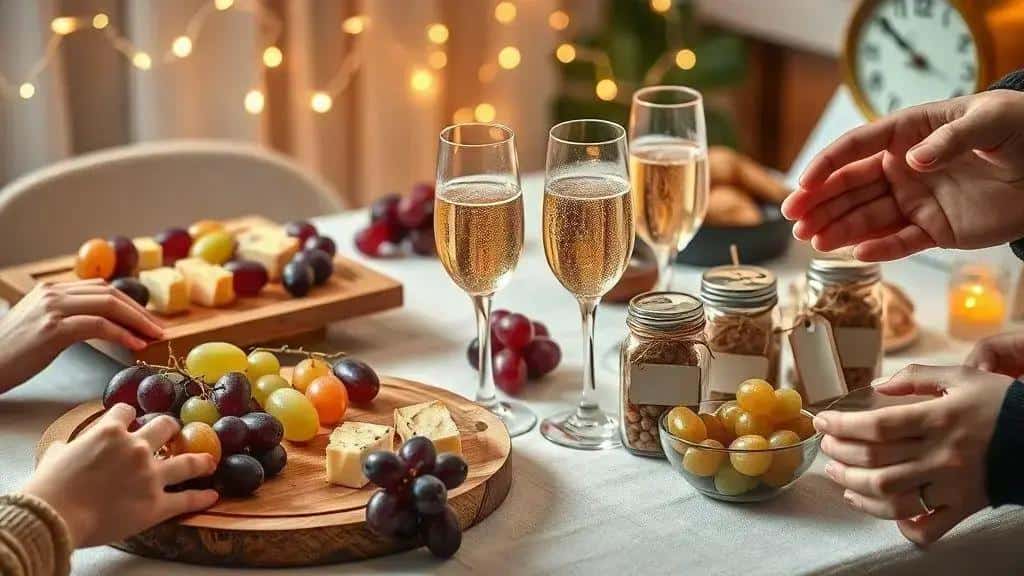 Ideias para incluir uvas na ceia e lembrancinhas