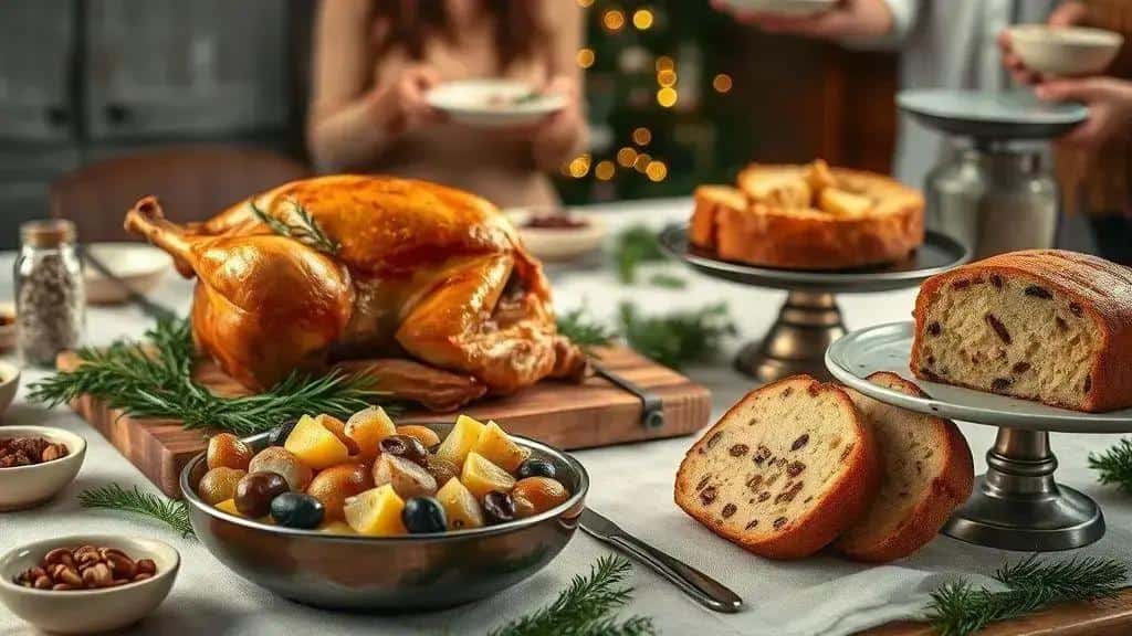 Ingredientes com histórias: peru, bacalhau, panetone e seus significados