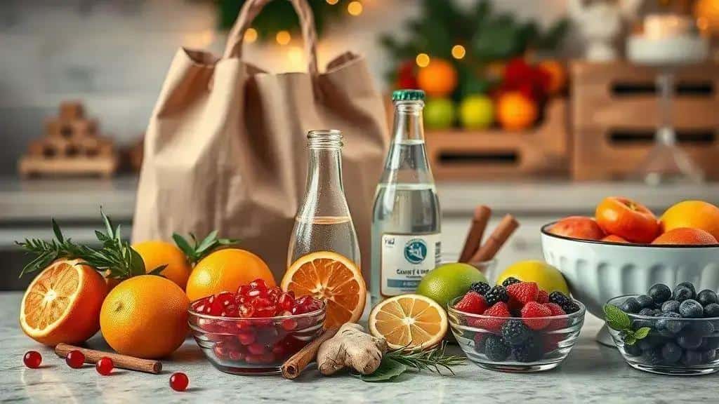 Ingredientes festivos e onde comprar: sazonais e alternativas econômicas