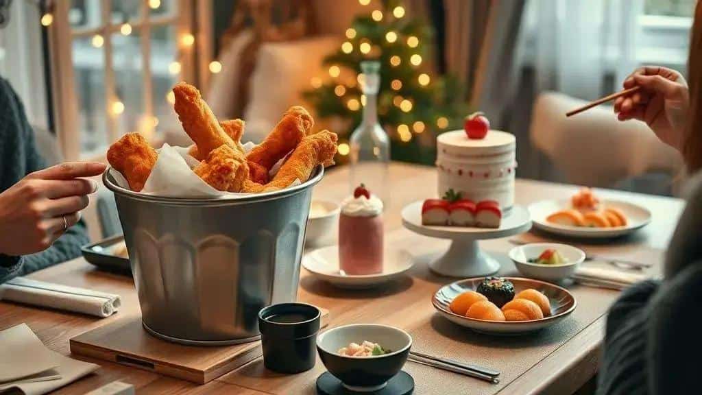 KFC e outras comidas: a ceia típica japonesa