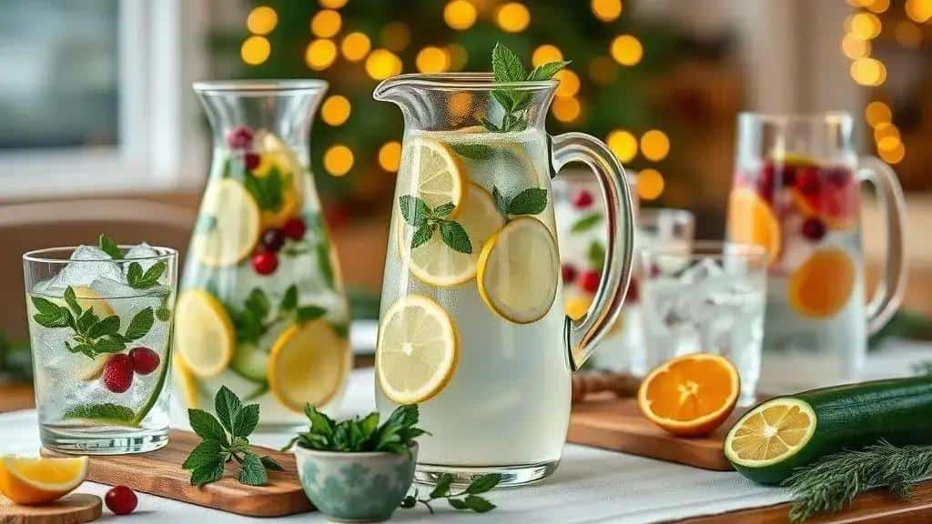Limonada com hortelã e água aromatizada: receitas rápidas