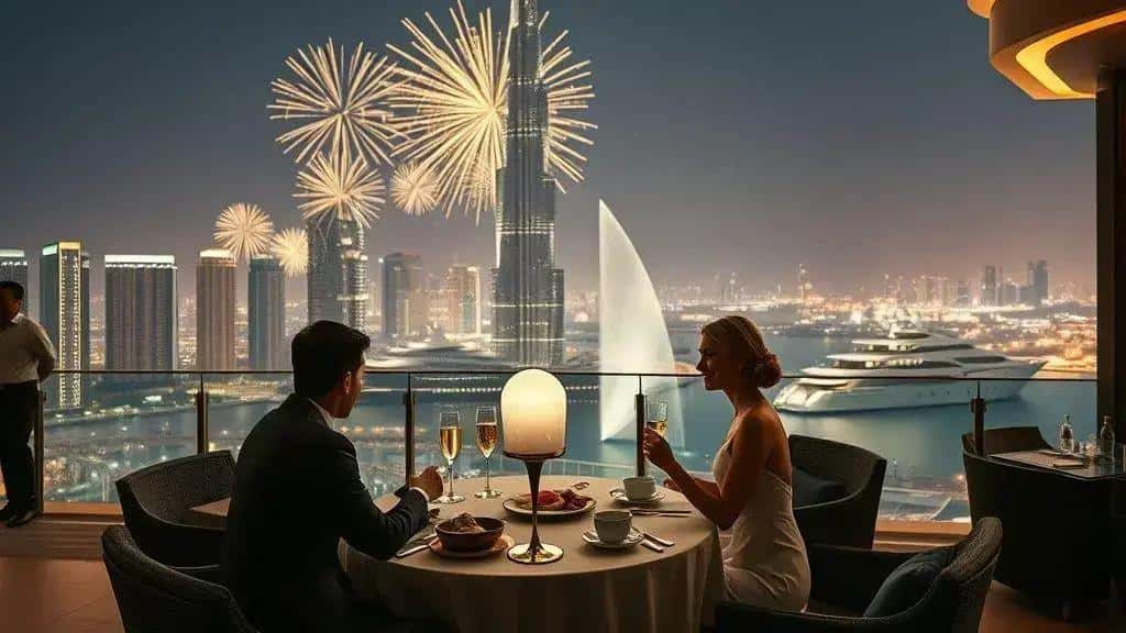 Melhores hotéis e restaurantes com vista para o show