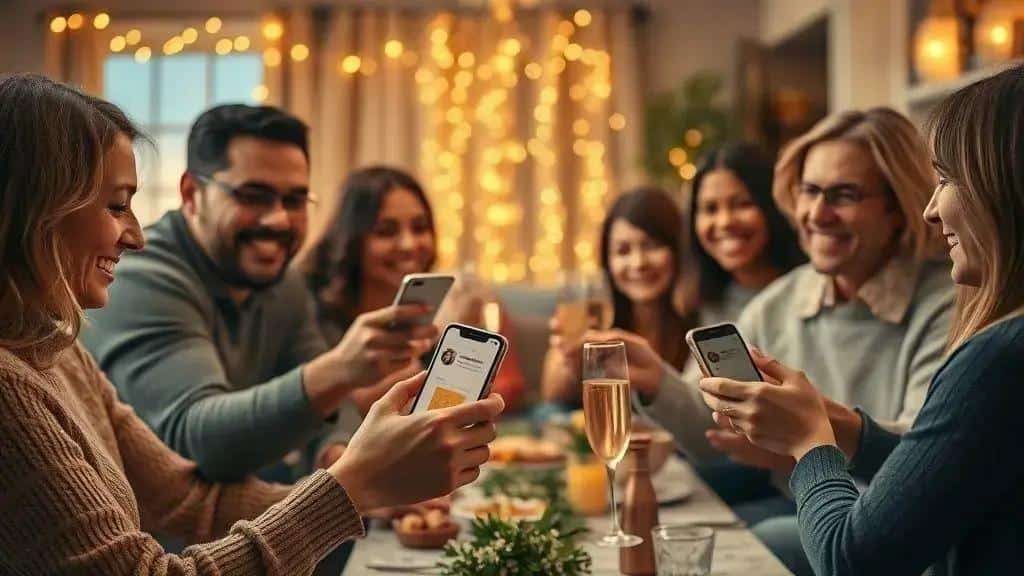 Mensagens carinhosas para família e amigos