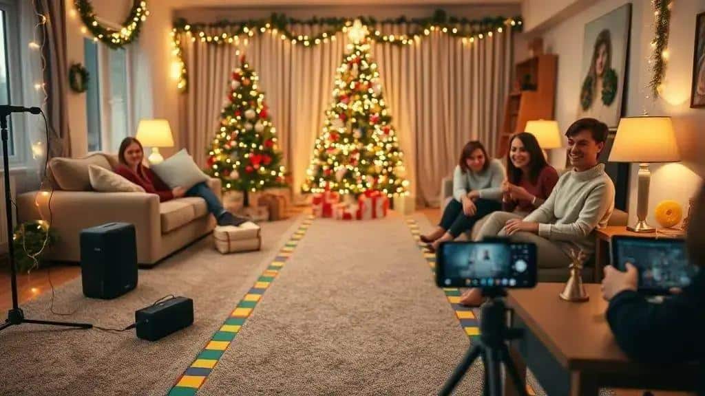 Montando a passarela em casa: cenário, música e iluminação